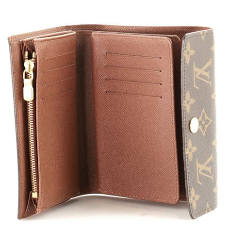 Louis Vuitton Alexandra Wallet Monogram Canvas Brown 